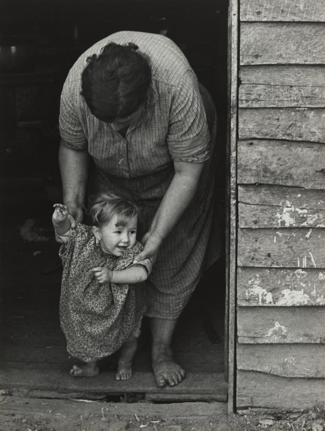 Arthur Rothstein. Mrs. Dodson and One of her Nine Children, Shenandoah National Park, Virginia. October 1935