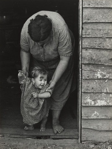 Mrs. Dodson and One of her Nine Children, Shenandoah National Park, Virginia