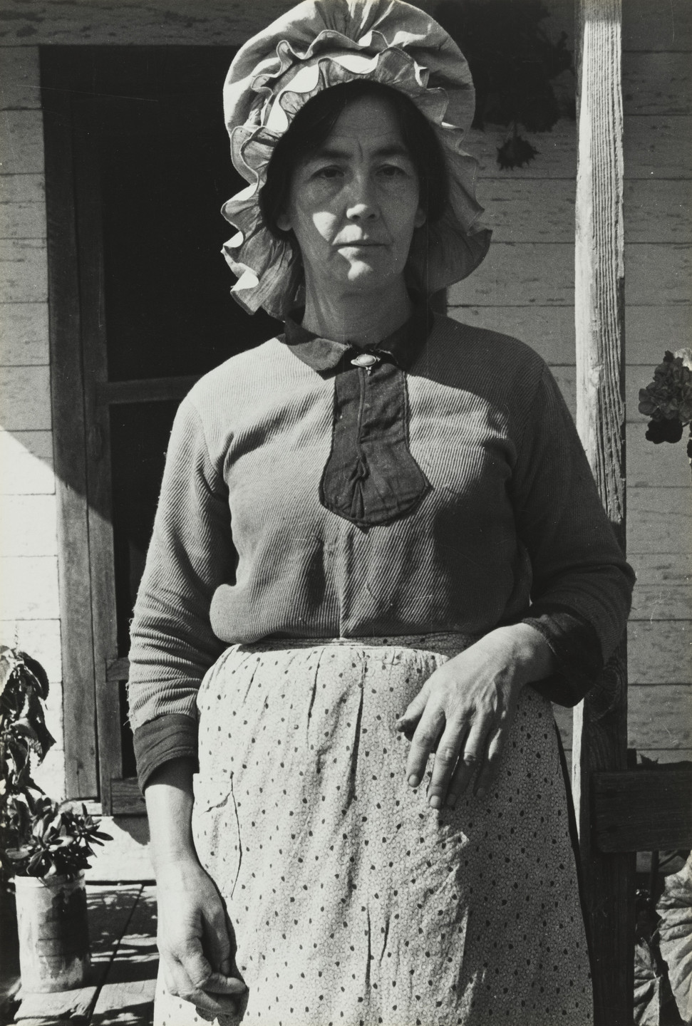 Arthur Rothstein. Mrs. Bailey Nicholson, Shenandoah National Park, Virginia. October 1935
