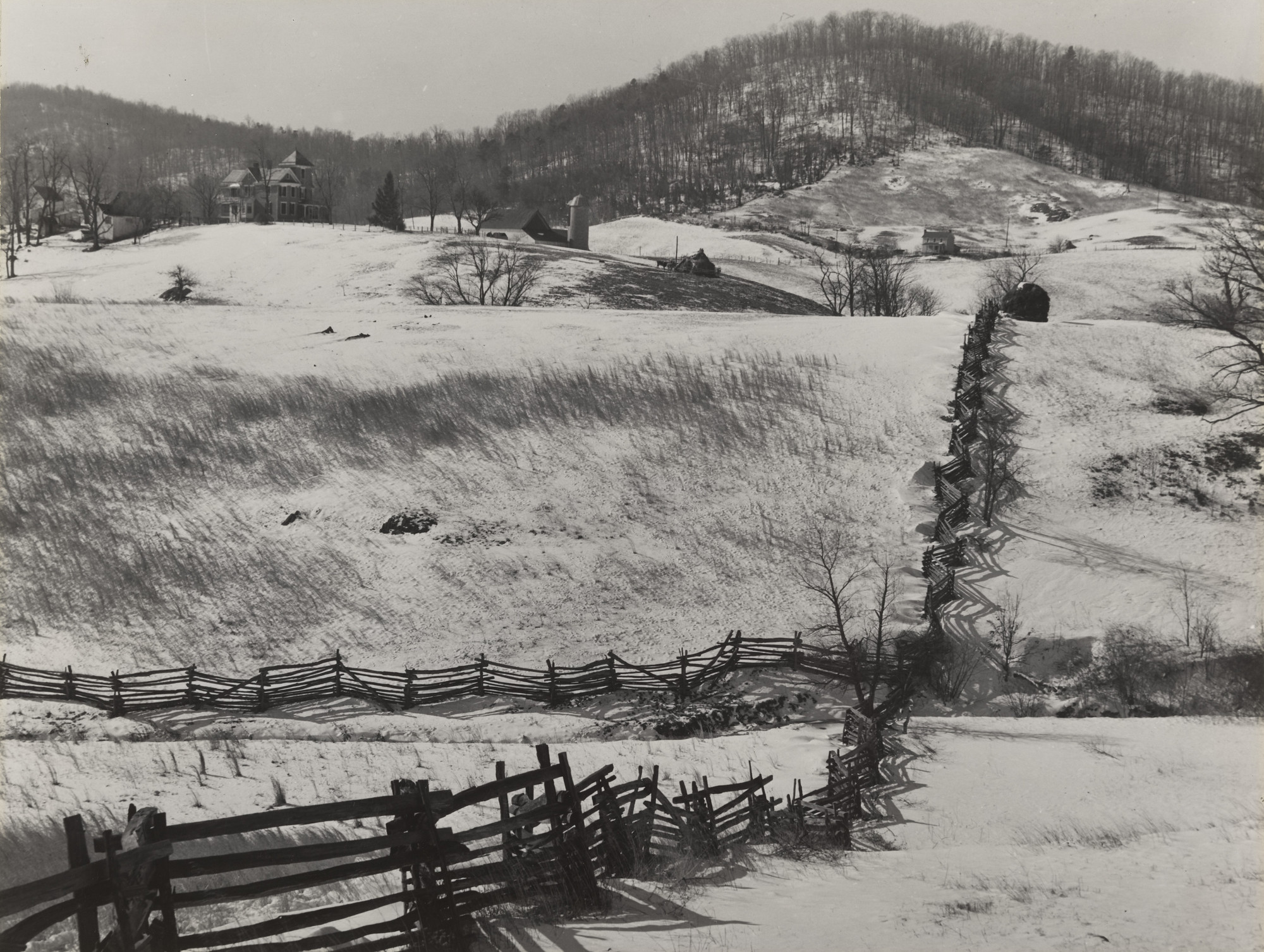 Arthur Rothstein. Mountain Farm, Rappahannock County, Virginia