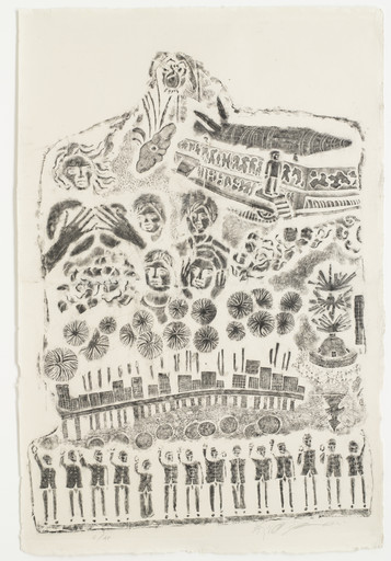 Cai Guo-Qiang. Nontransparent Monument (Stele 7). 2006