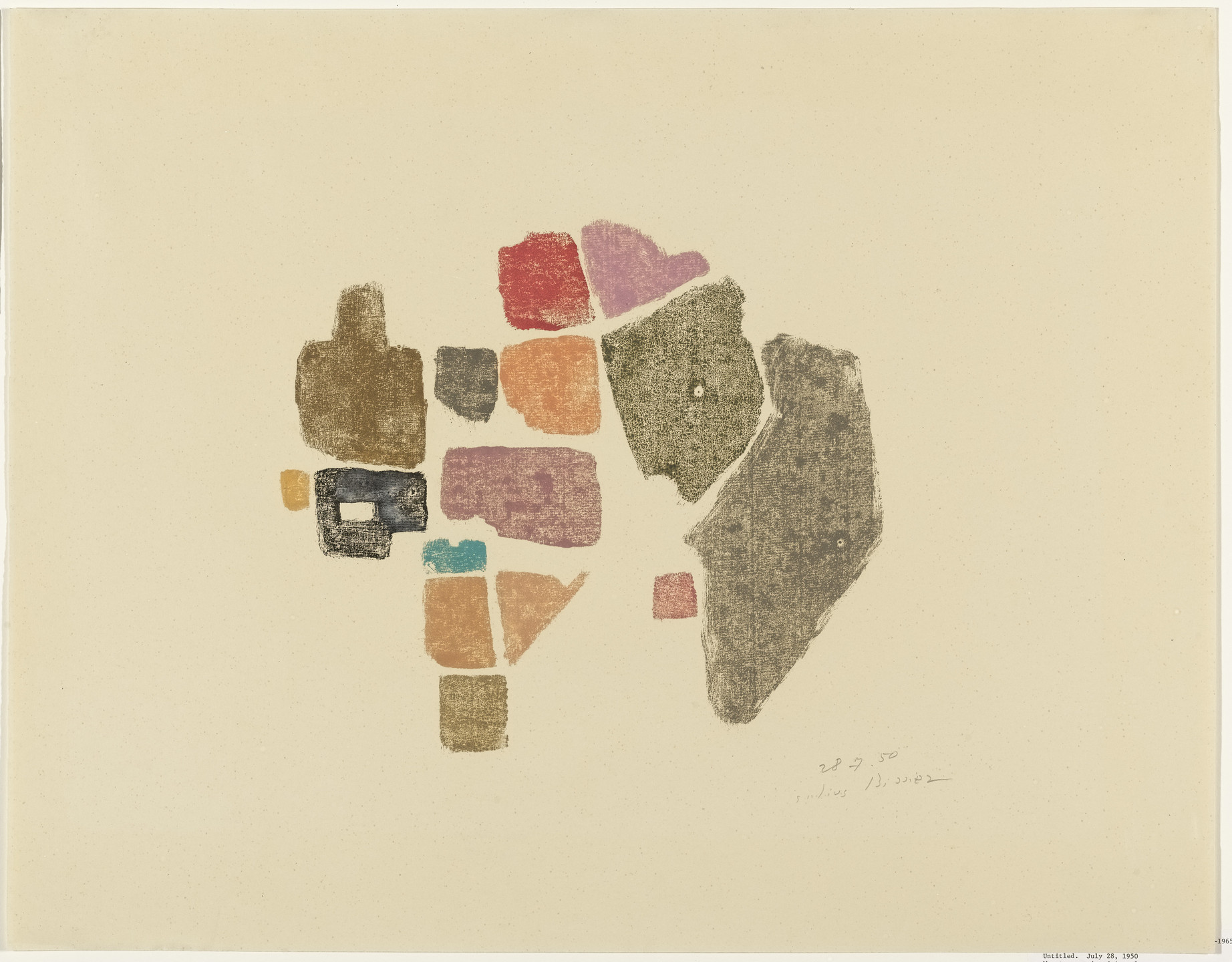 Julius Bissier. Untitled. 1950