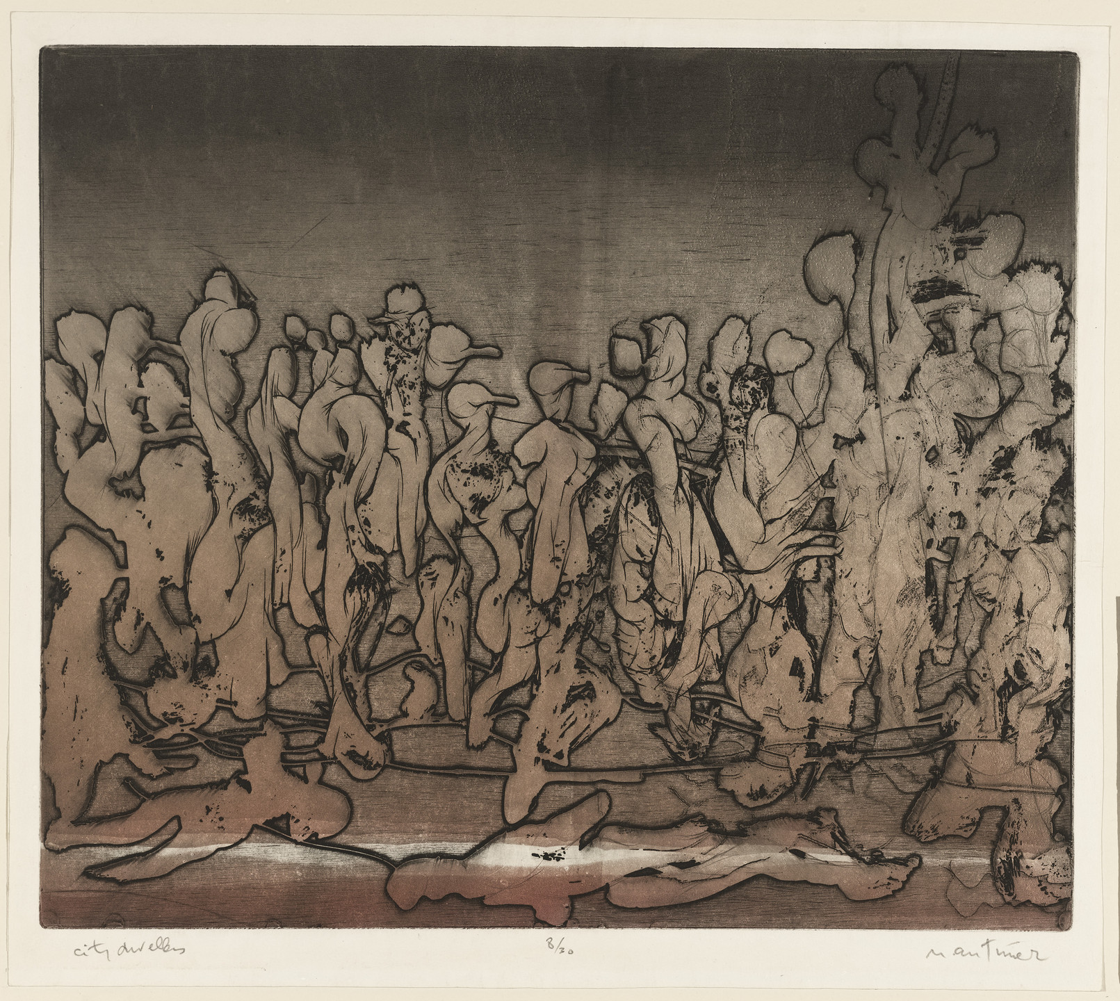 Nemesio Antúnez. City Dwellers. (1949)