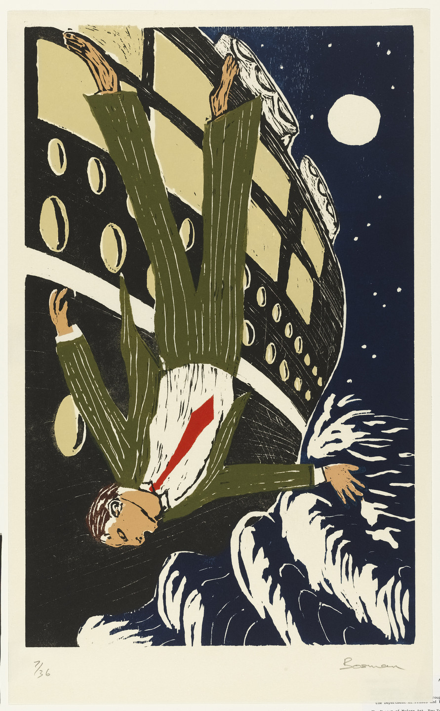 Richard Bosman. Man Overboard. 1981