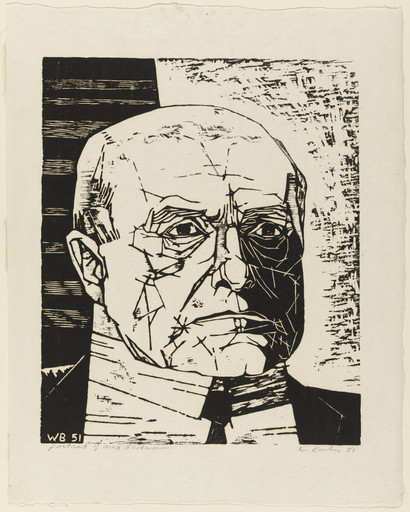 Portrait of Max Beckmann