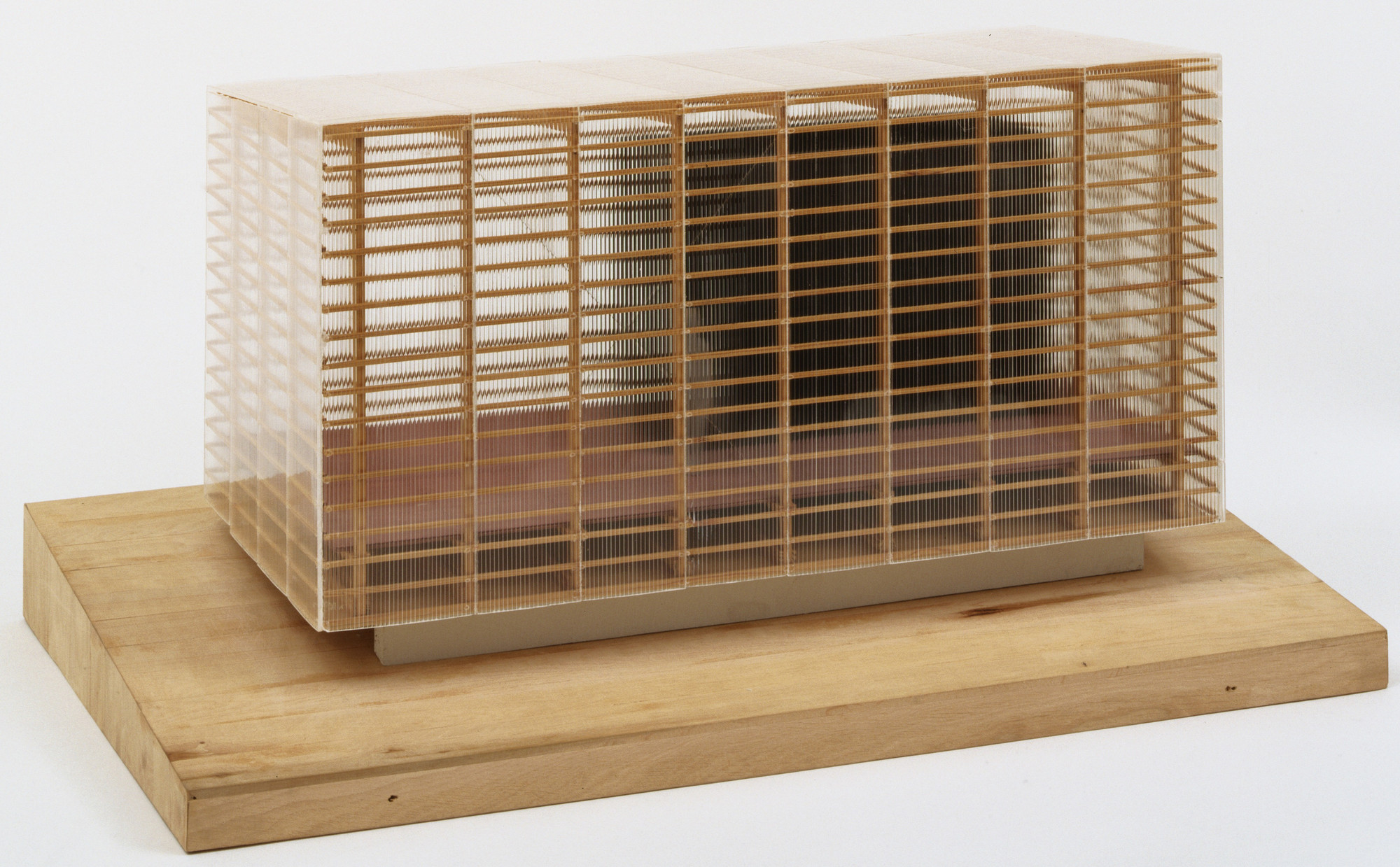 The Group, Juha Kaakko, Ilkka Laine, Kimmo Liimatainen, Jari Tirkkonen. Leisure Studio, Puolarmaari, Espoo, Finland (Scale model, 1:20). 1990-92
