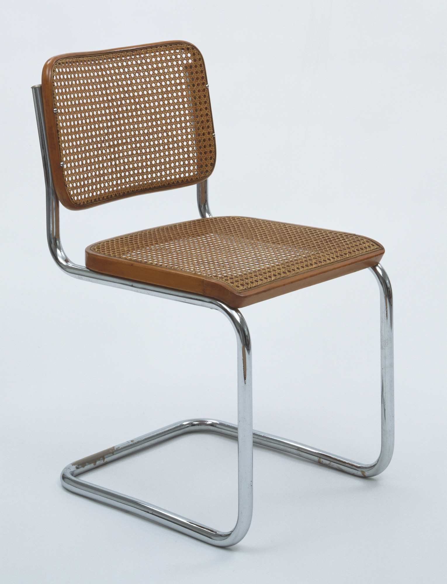 marcel breuer cesca side chair model b32 1928  moma