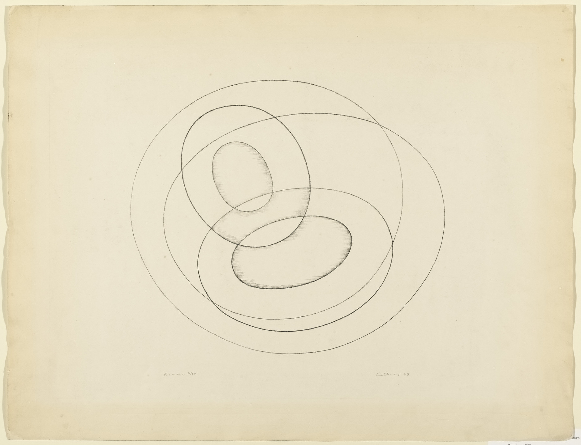 Josef Albers. Gamma. 1939