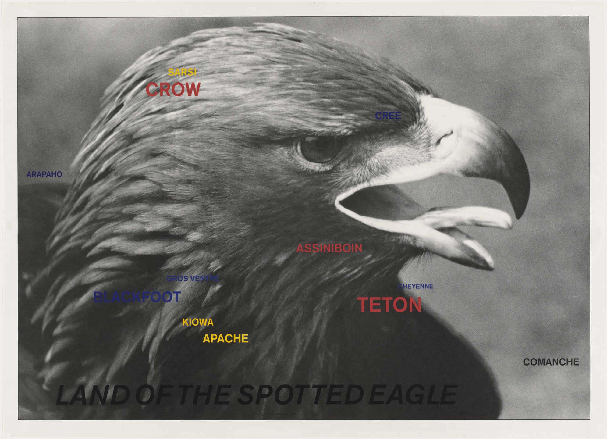 Lothar Baumgarten. Land of the Spotted Eagle. 1983