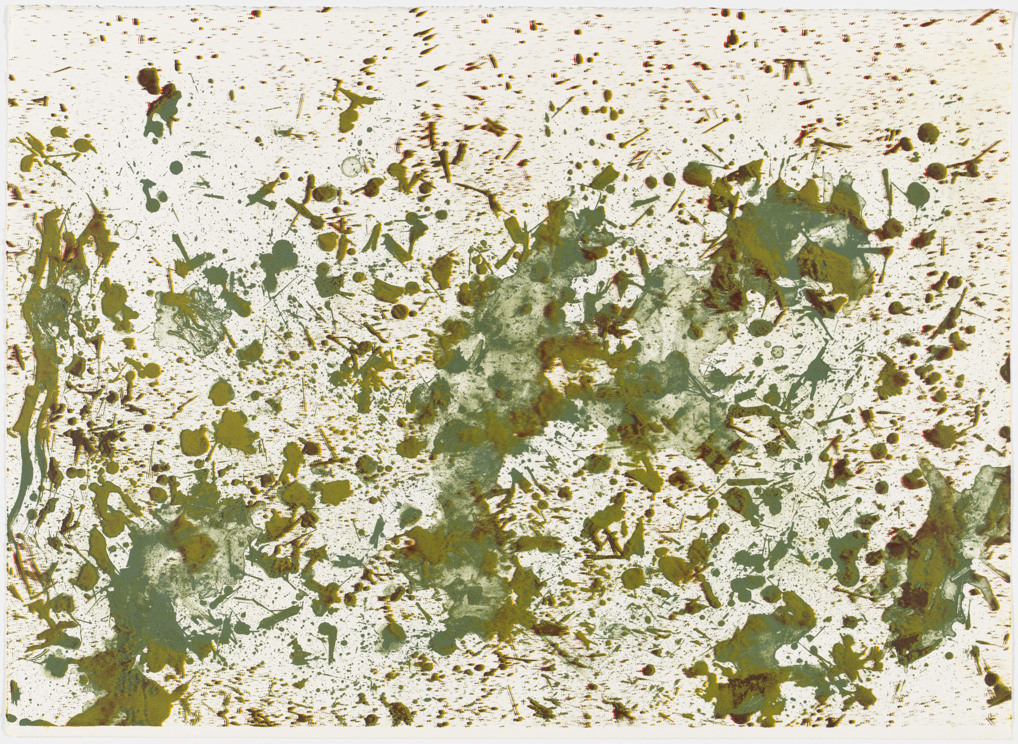 John Armleder. Untitled from Supernova
