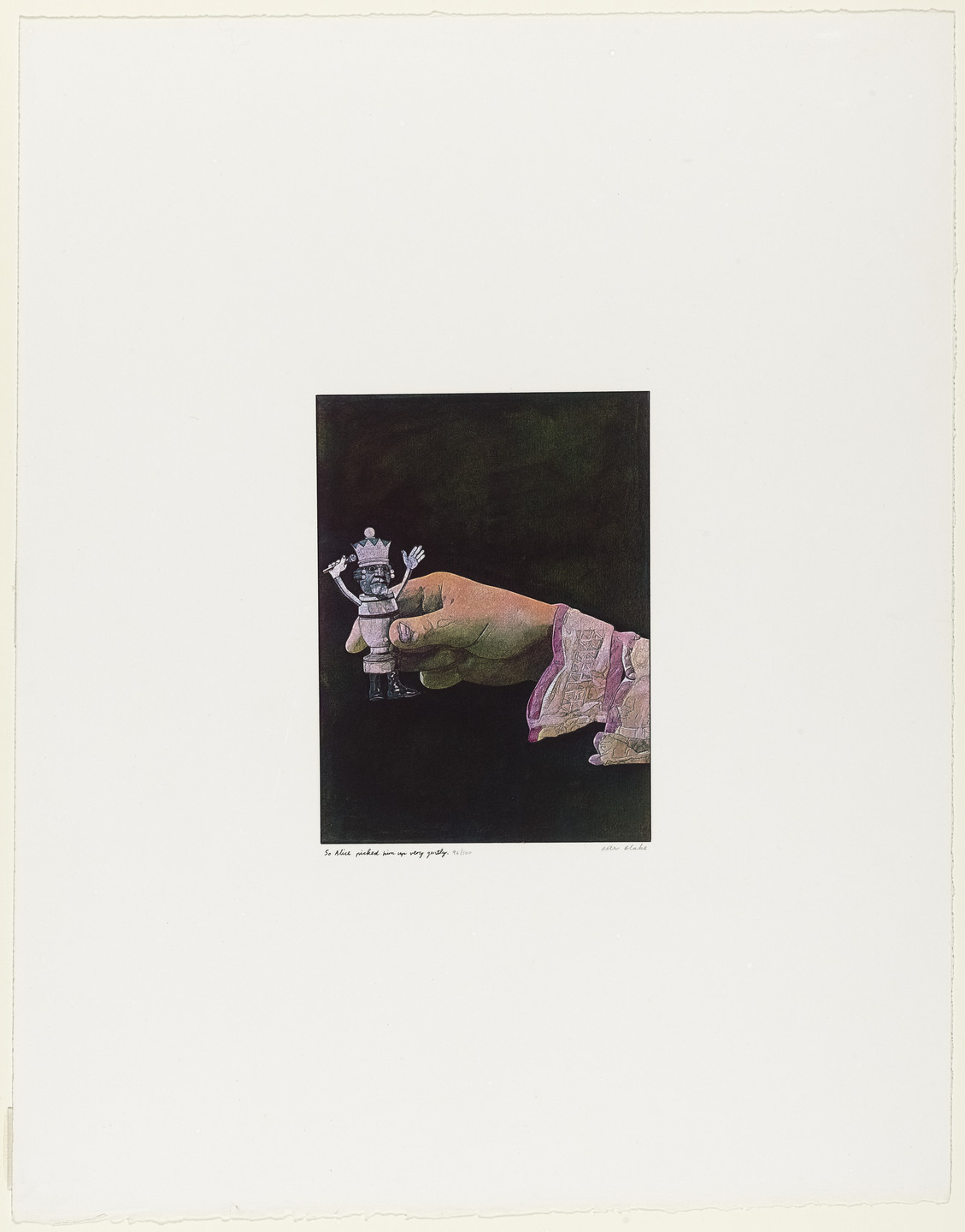 Peter Blake. Alice Through the Looking Glass. (1972)