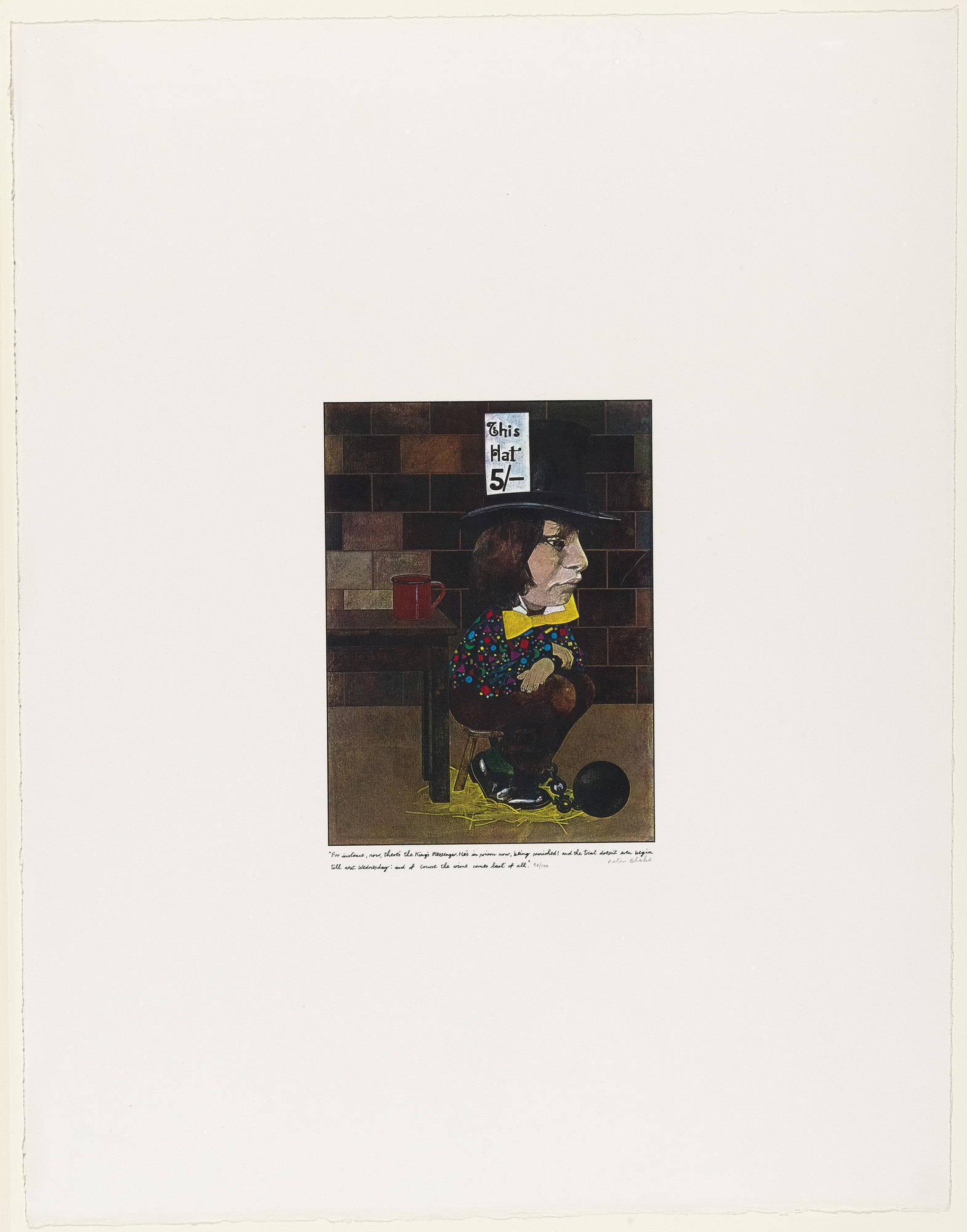 Peter Blake. Alice Through the Looking Glass
