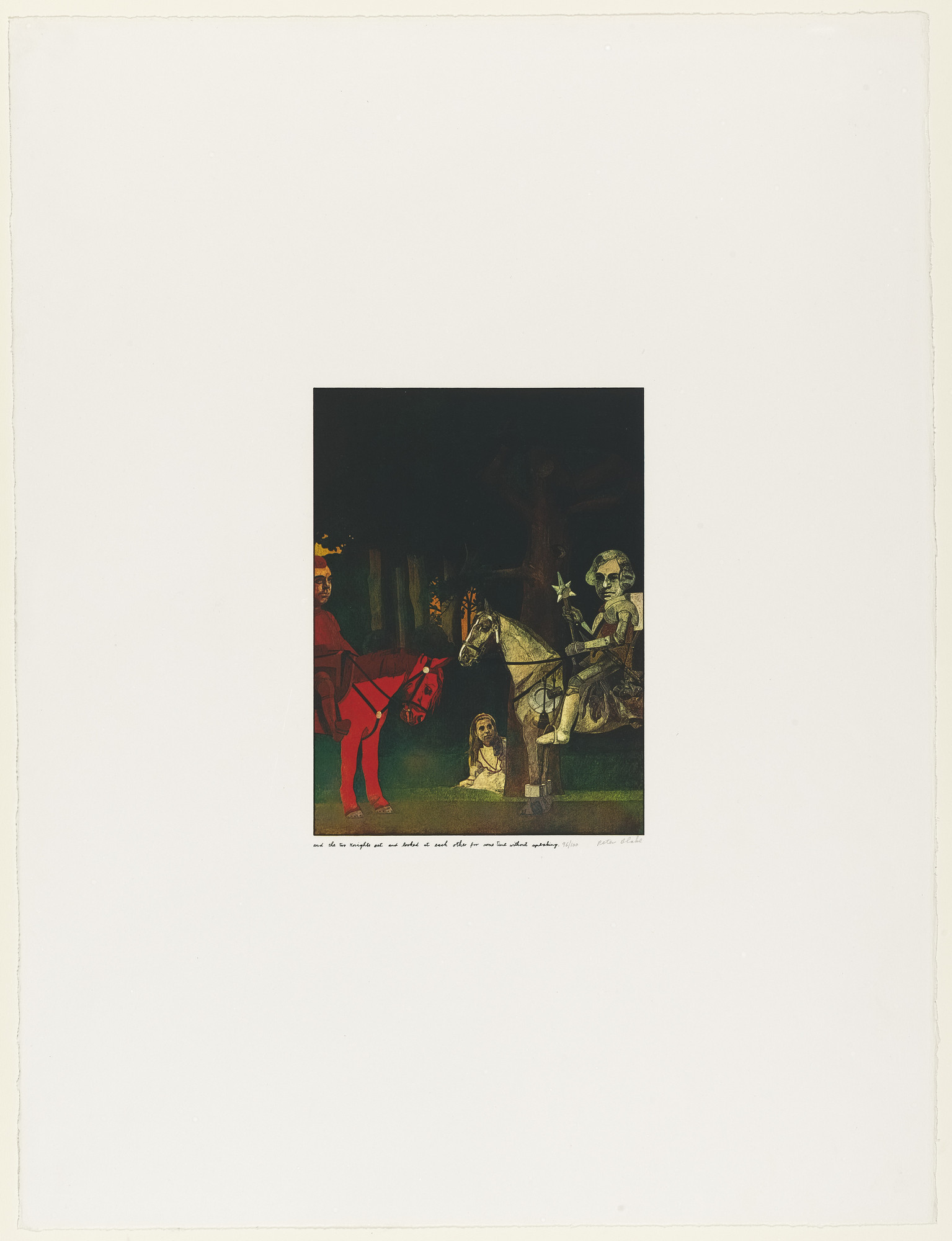 Peter Blake. Alice Through the Looking Glass