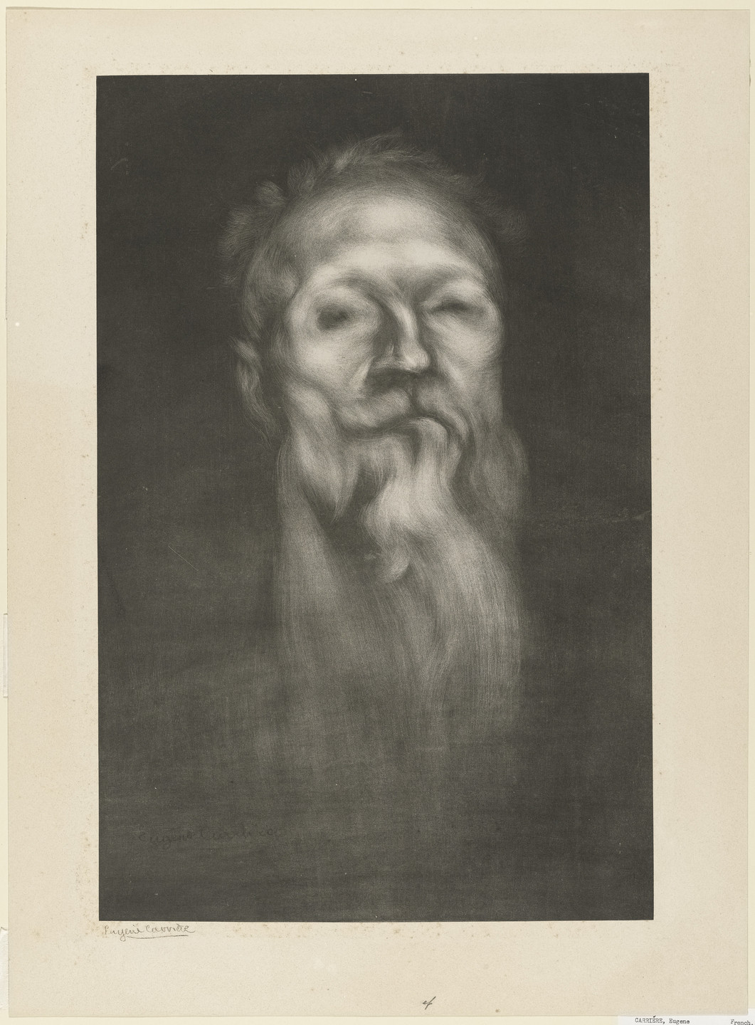 Eugène Carrière. Auguste Rodin. 1897