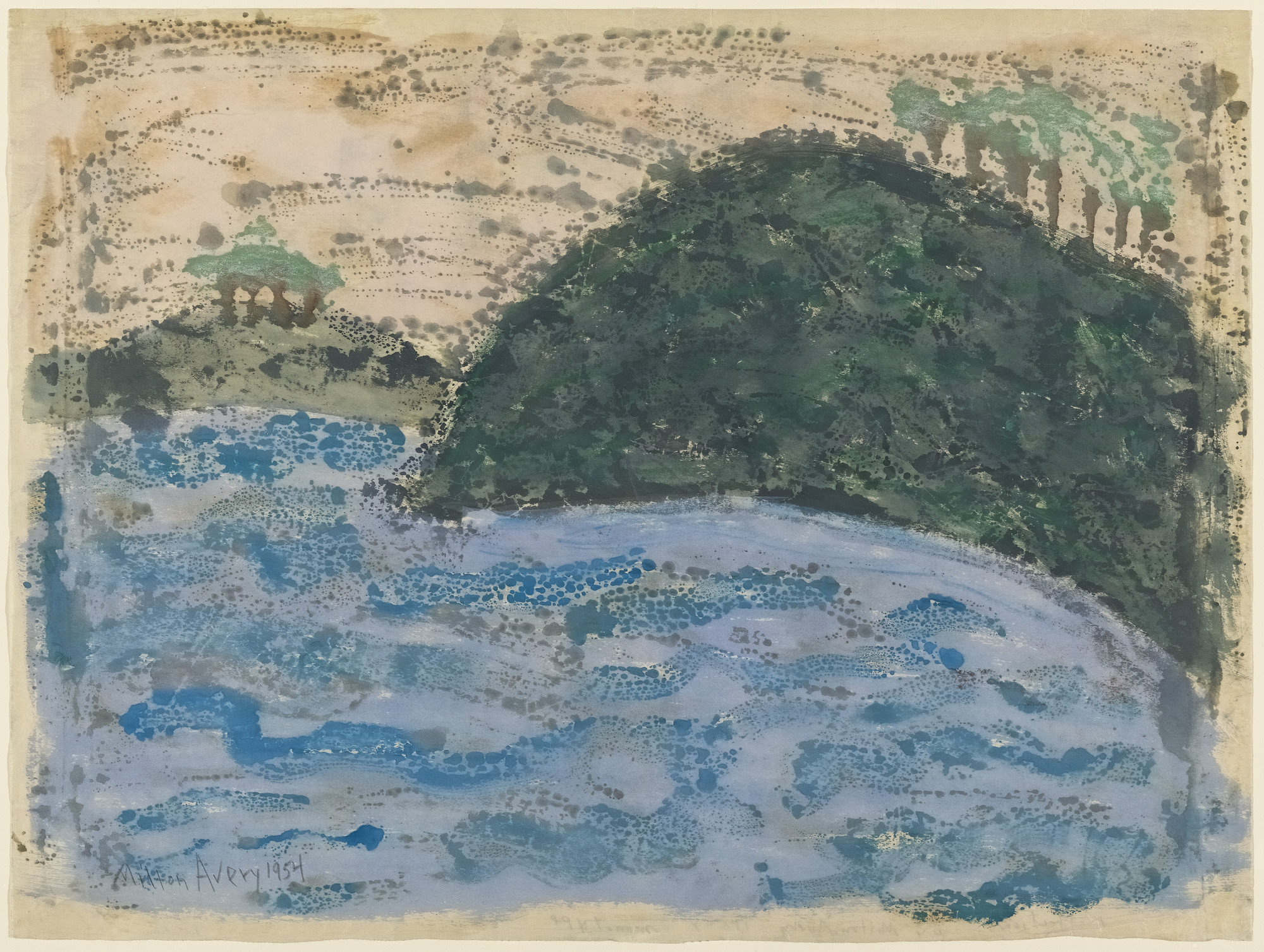 Milton Avery. Reflections. 1954 | MoMA