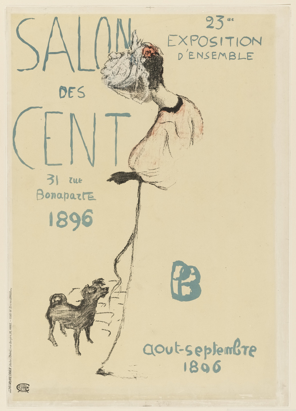 Pierre Bonnard. La Salon des Cent. 1896