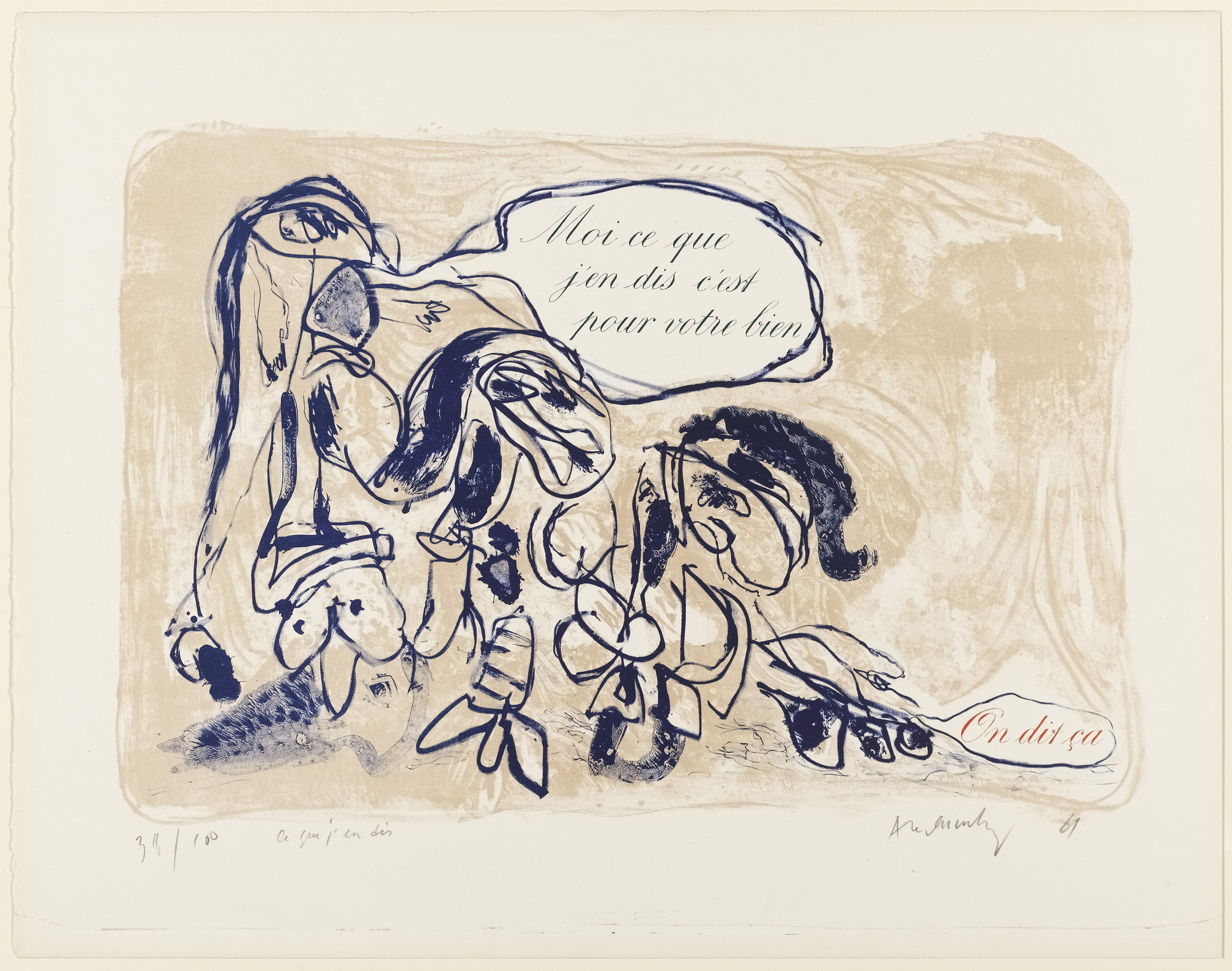 Pierre Alechinsky. My Advice to You ( Ce que j'en dis )