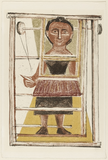 Woman at Loom