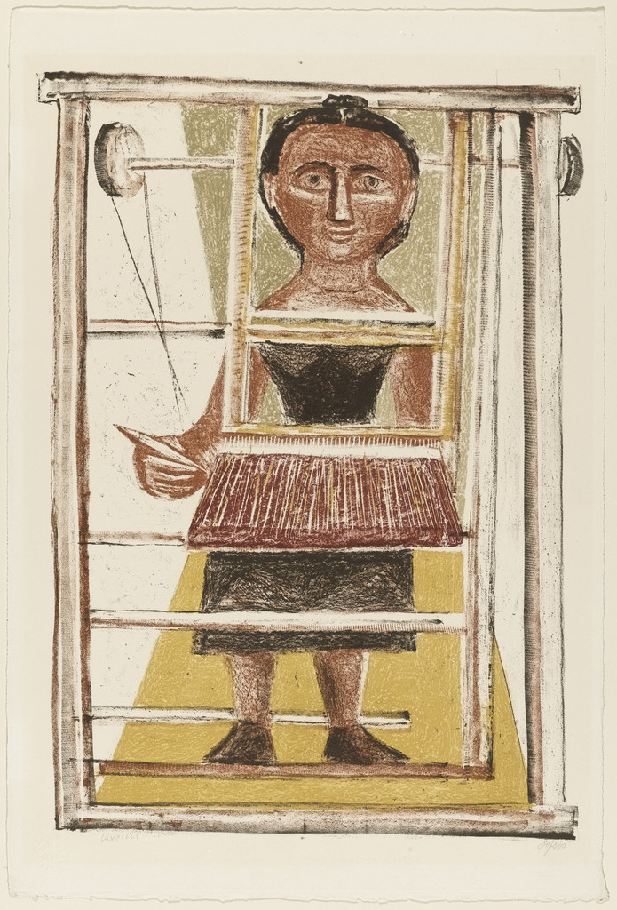 Woman at Loom