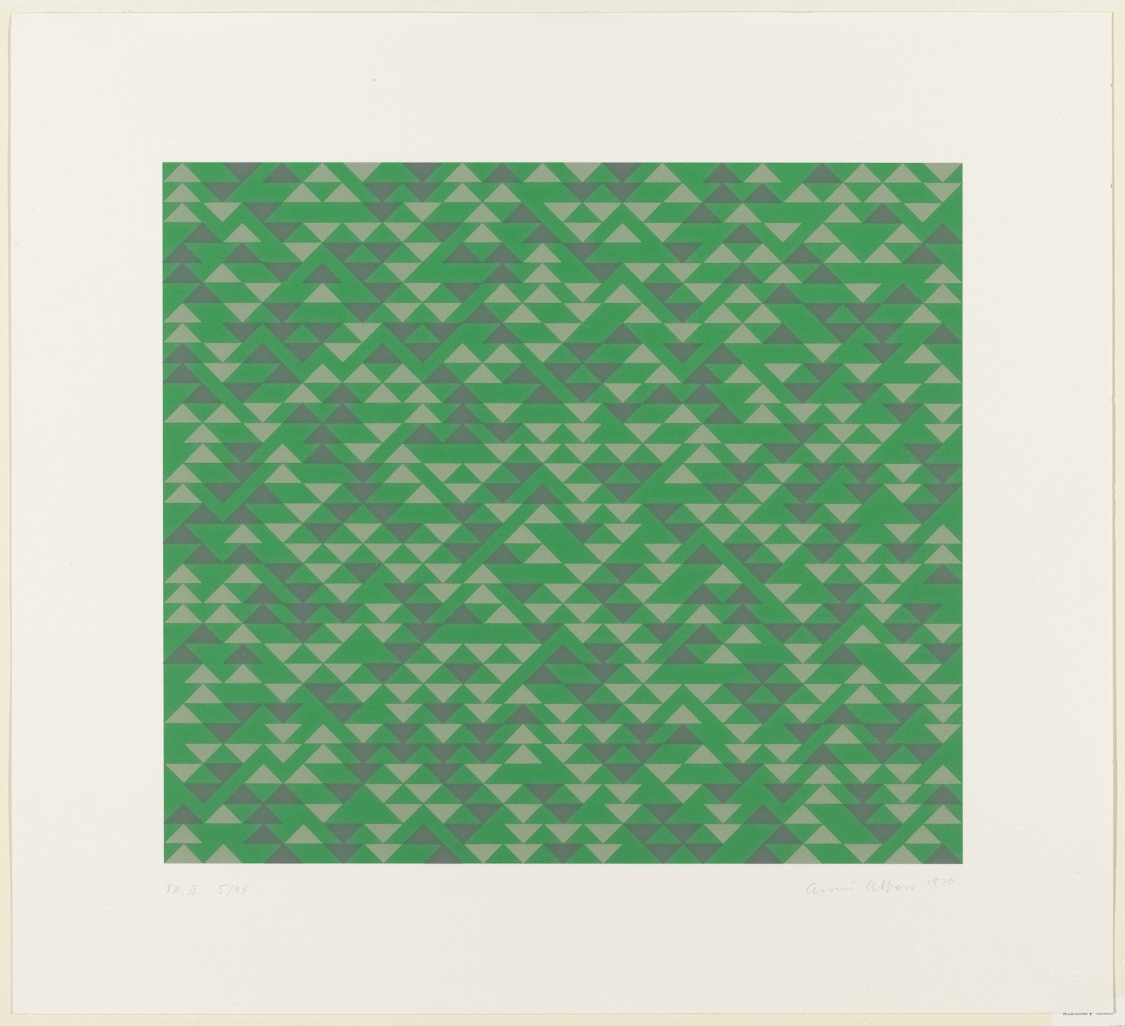 Anni Albers. TR II. 1970 | MoMA