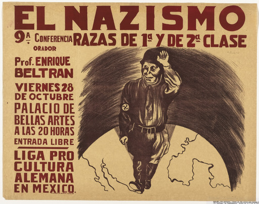 Nazism, 9th Lecture: Races of the First and Second Class (El Nazismo, 9a conferencia: Razas de 1a y de 2a classe)