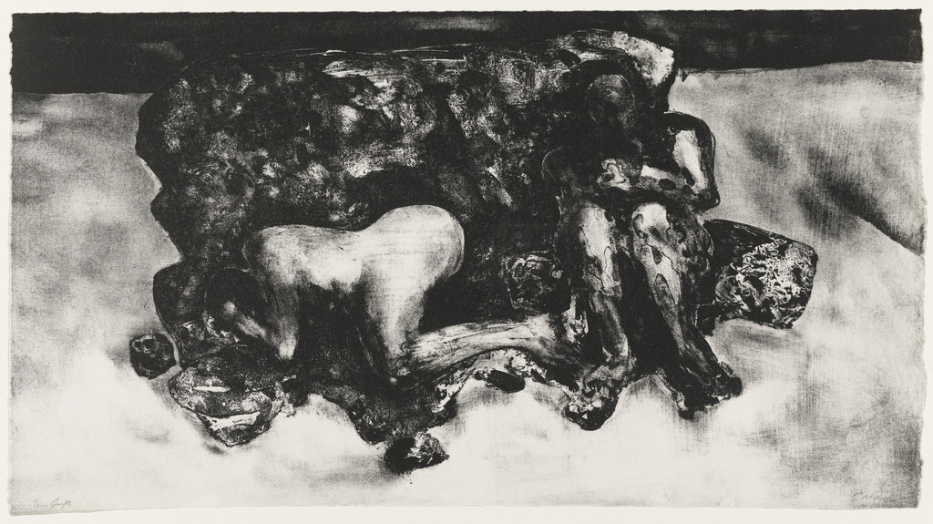 Figures in Landscape, William Brice, 1962