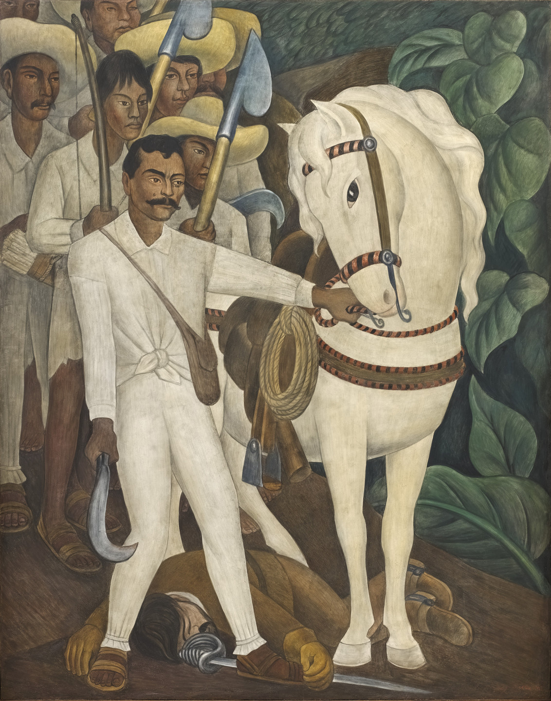 Diego Rivera. Agrarian Leader Zapata. 1931