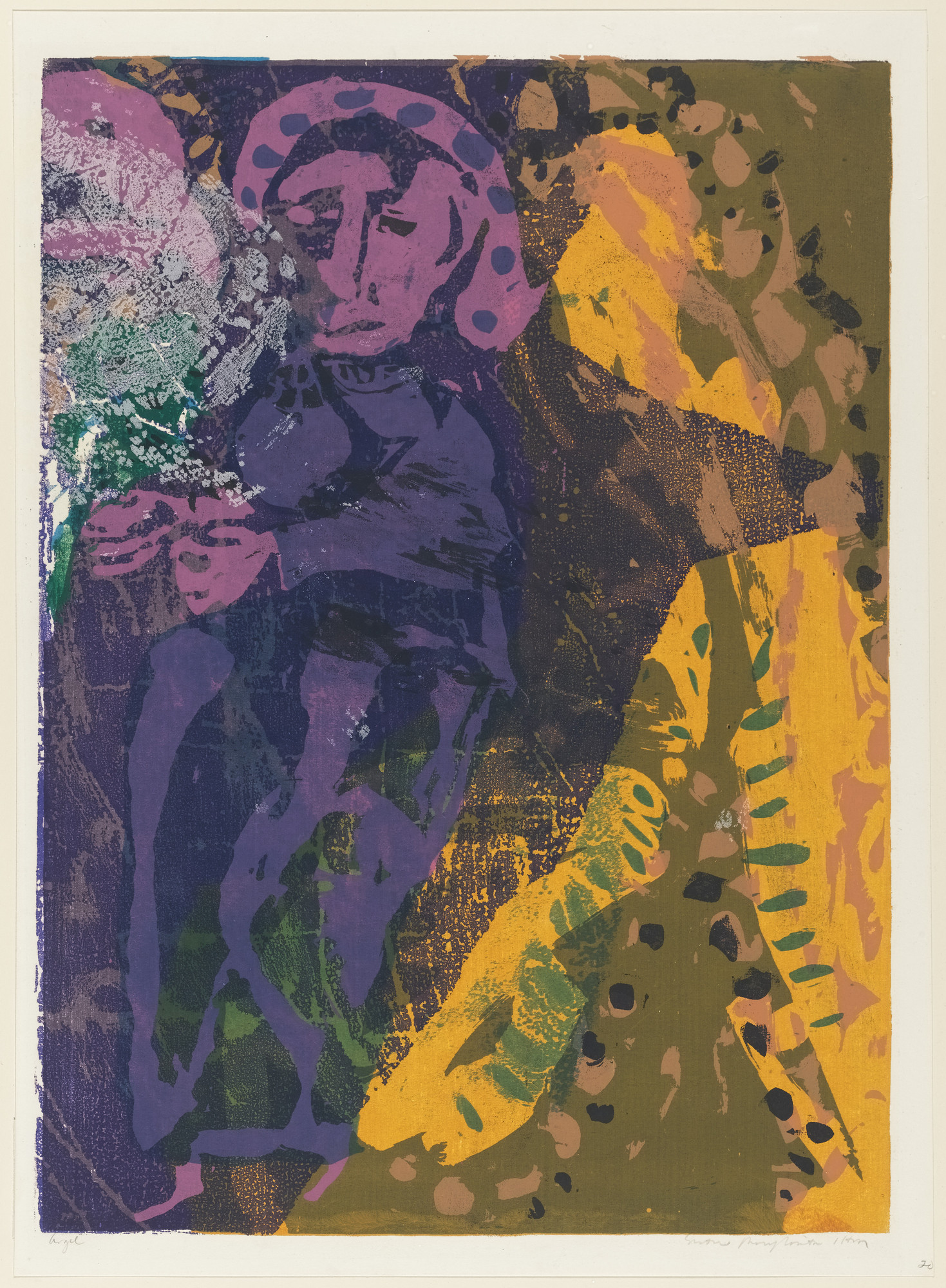 Corita Kent (Sister Mary Corita). Angel. 1956 | MoMA