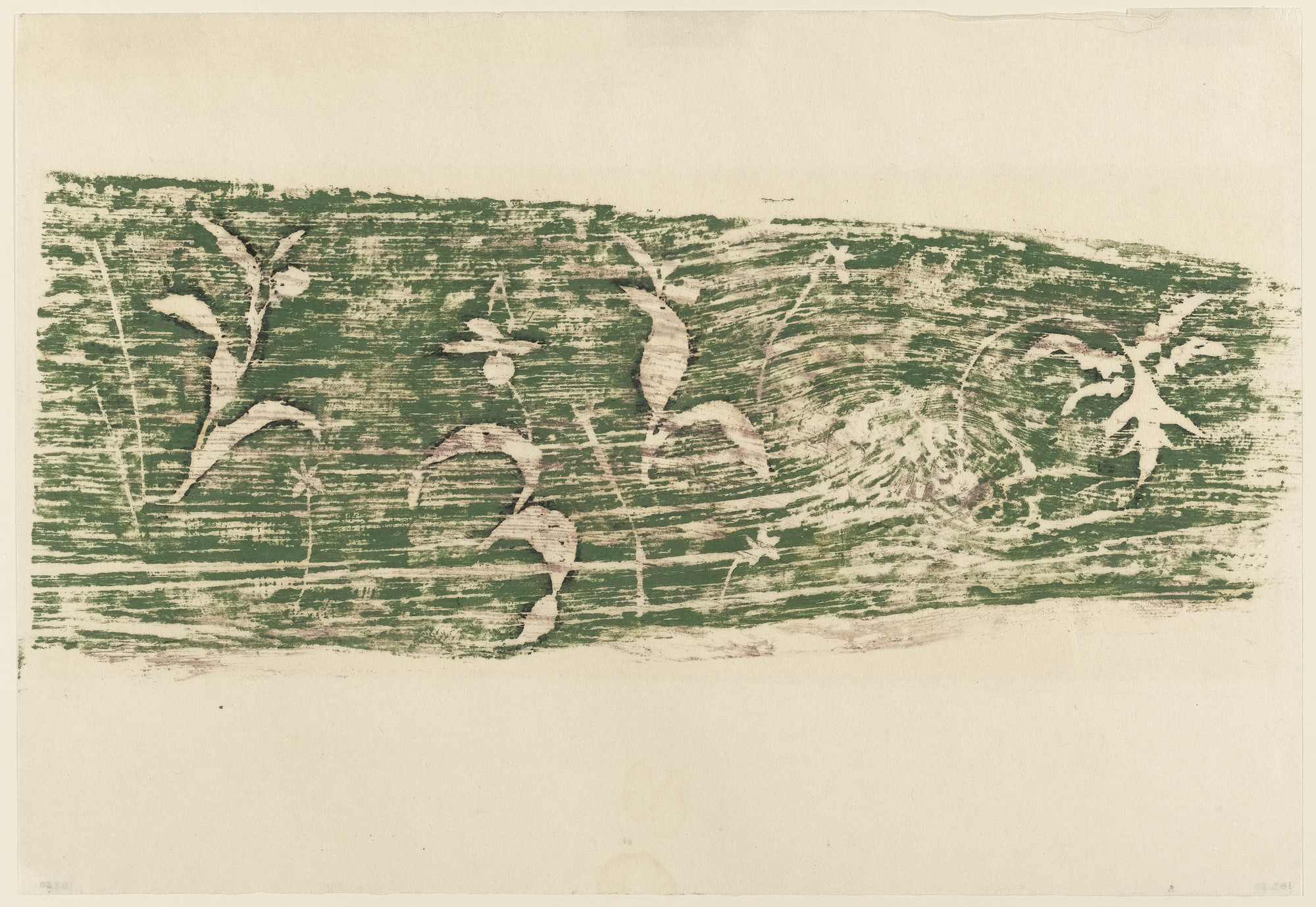 Lucien Day. Lady Slippers in Weathered Hemlock. 1949