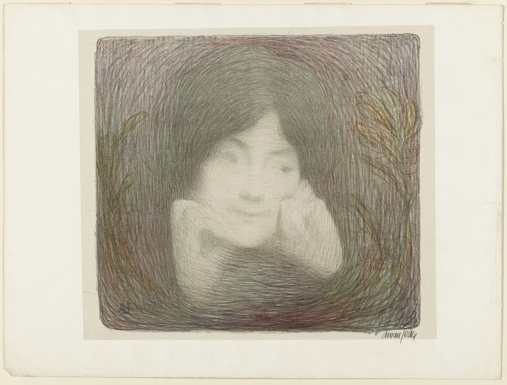 Portrait of Mlle. Moréno of the Comédie Française