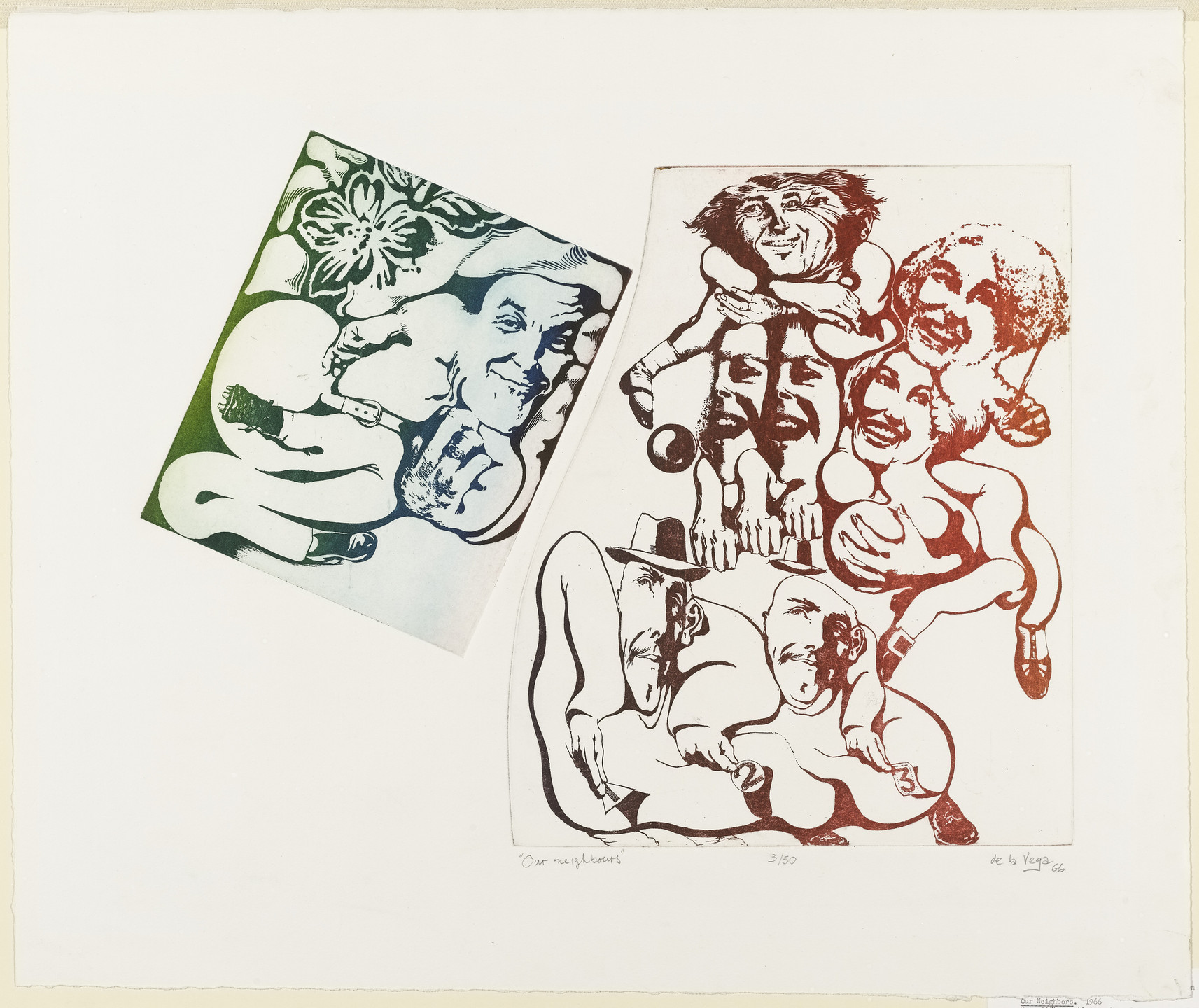 Jorge de la Vega. Our Neighbors (Nuestros Vecinos). 1966