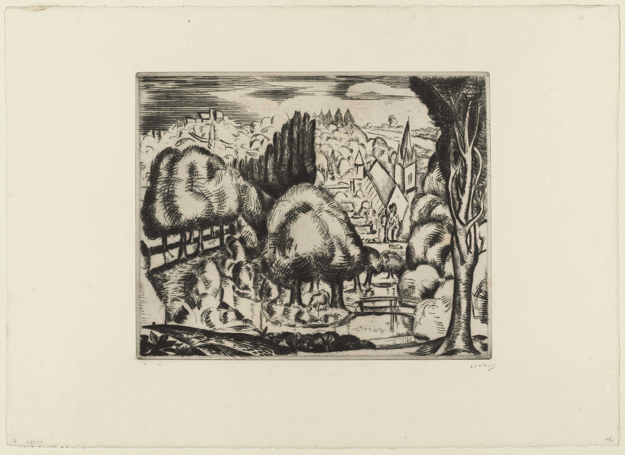 André Derain. Landscape. (1907) | MoMA