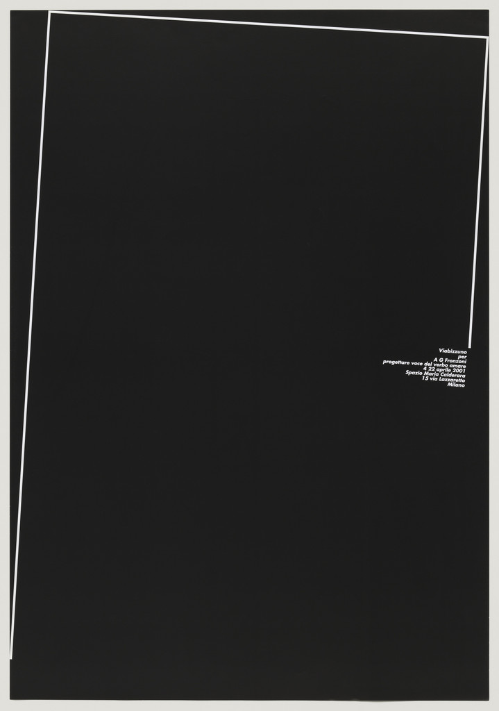 Mostra Personale: Progettare Voce del Verbo Amare