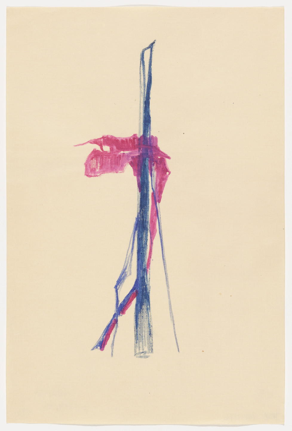 Alina Szapocznikow. Untitled (Sketch of a Design for a Monument 1). c. 1958–61