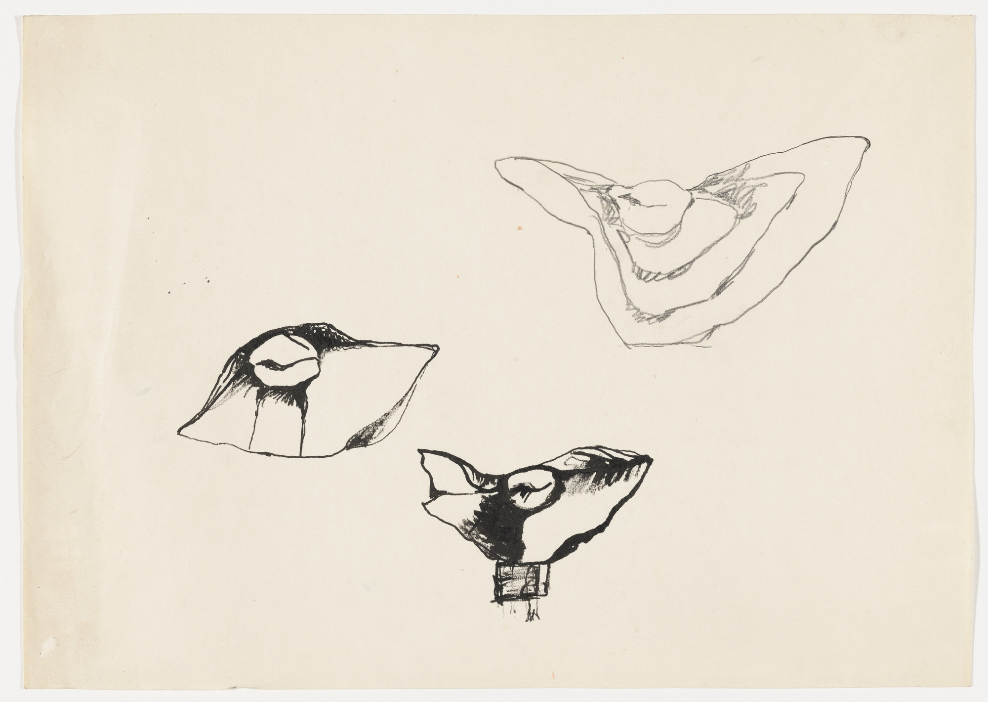 Alina Szapocznikow. Untitled (Sketch for the Sculpture Metamorphoses 1 [Przemiany 1])_ _. c. 1961