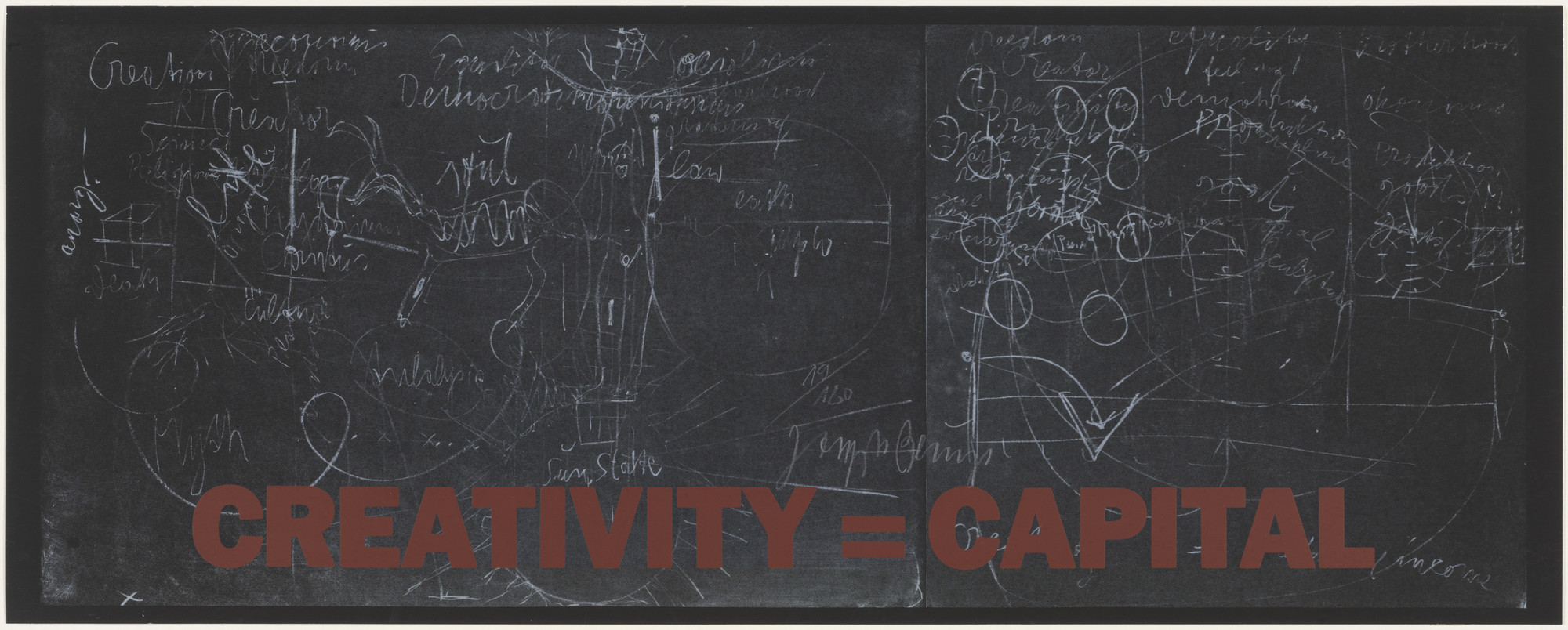 Joseph Beuys. New York Subway Poster