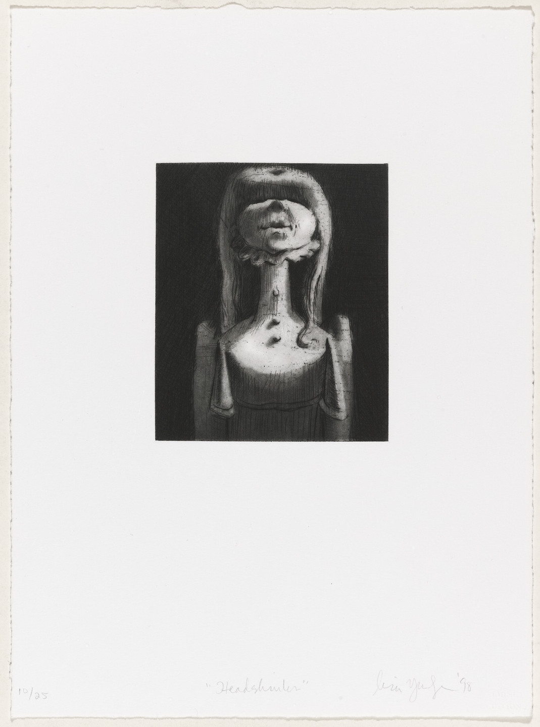 Lisa Yuskavage. Headshrinker from The Bad Habits. 1998