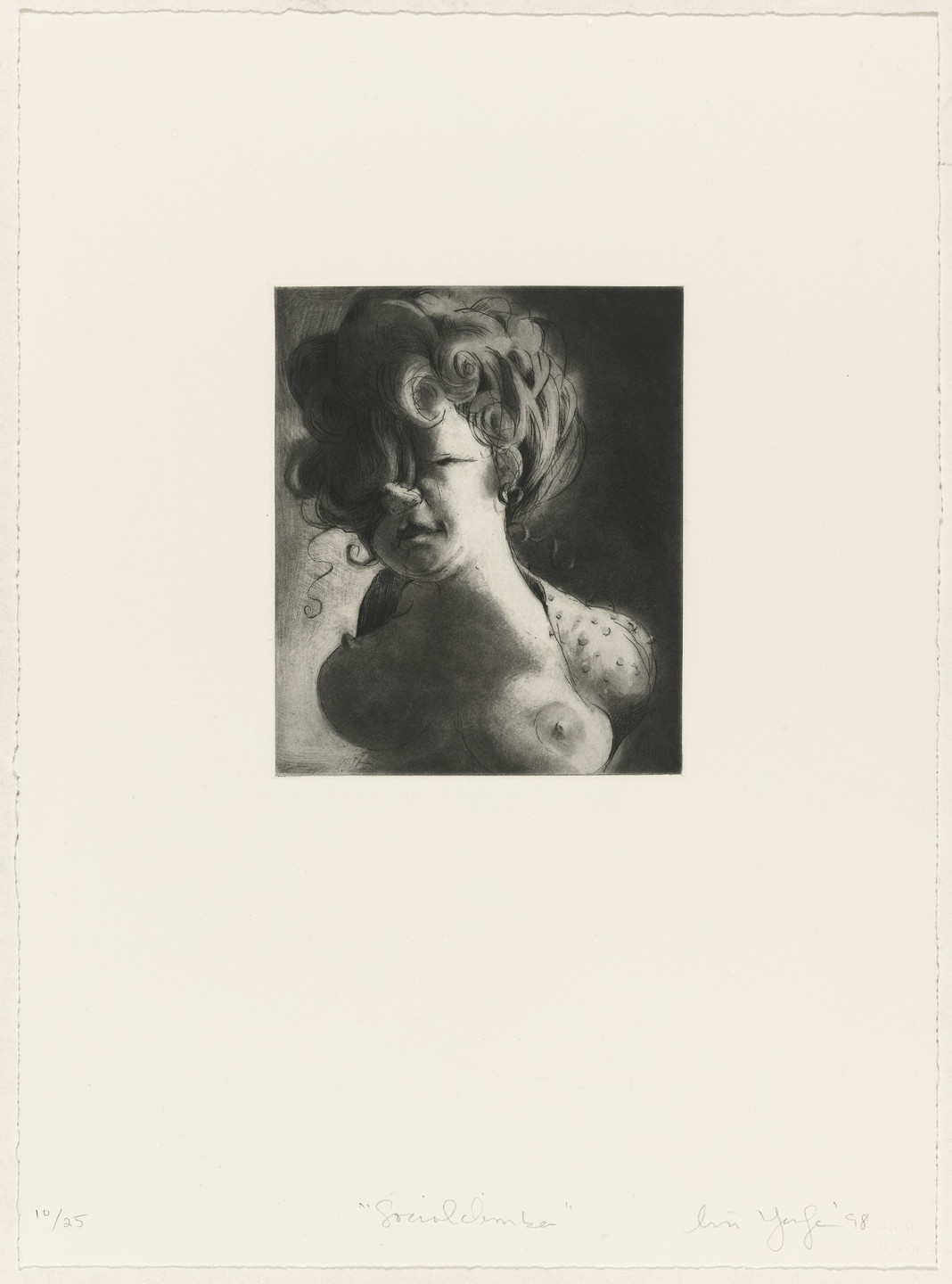 Lisa Yuskavage. Socialclimber from The Bad Habits. 1998