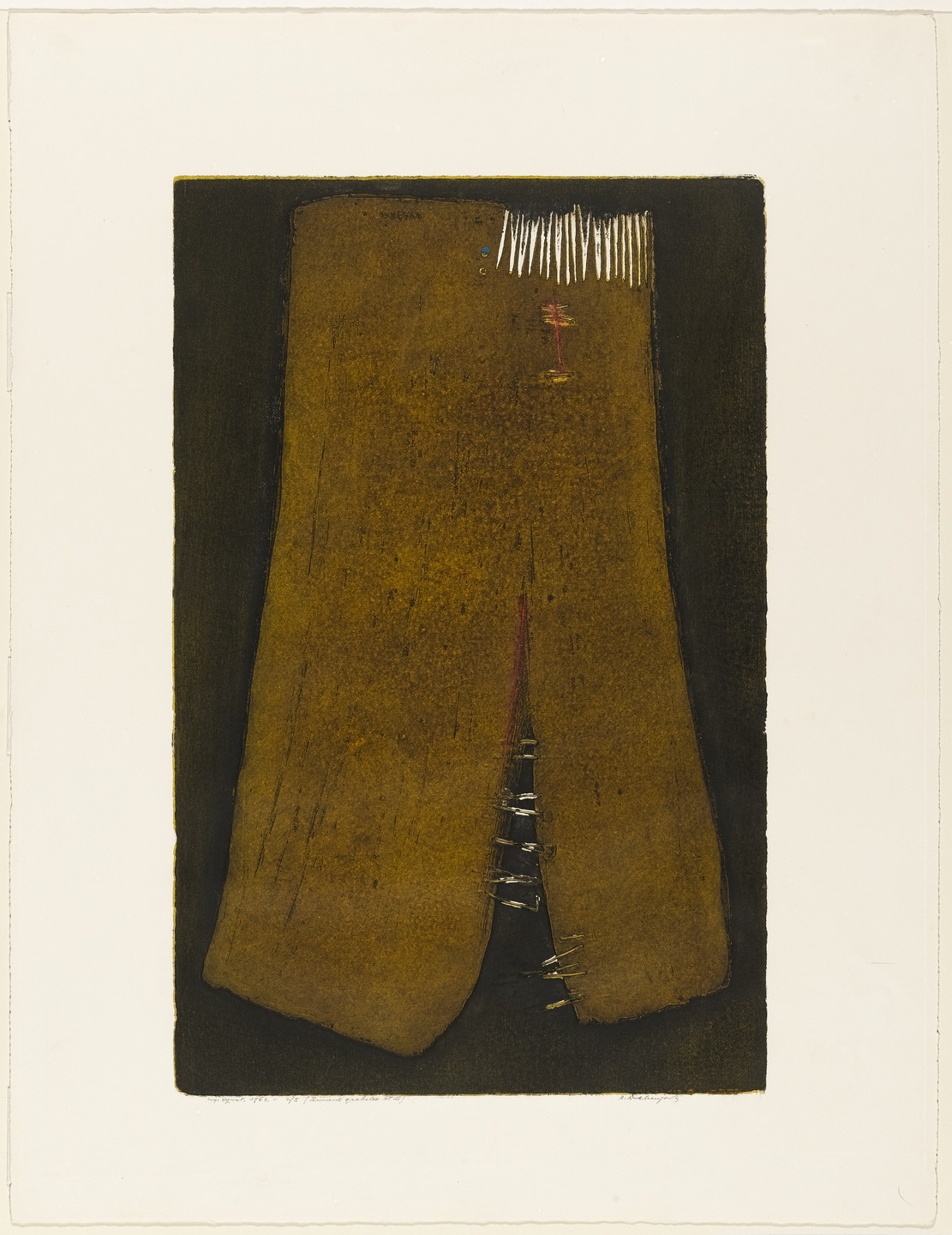 Riko Debenjak. Yellow Comb. 1962