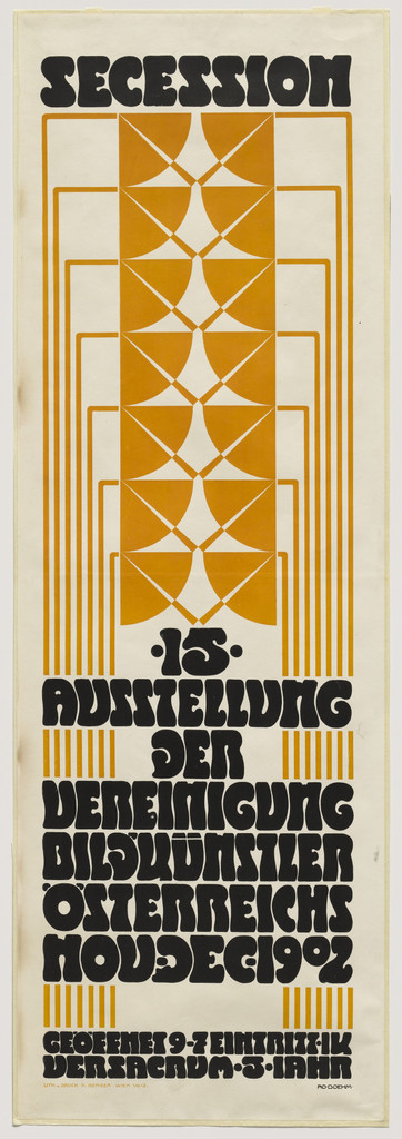 Poster for the Fifteenth Secession Exhibition