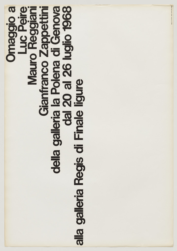 Ommagio a Luc Peire, Mauro Reggiani, Gianfranco Zappettini