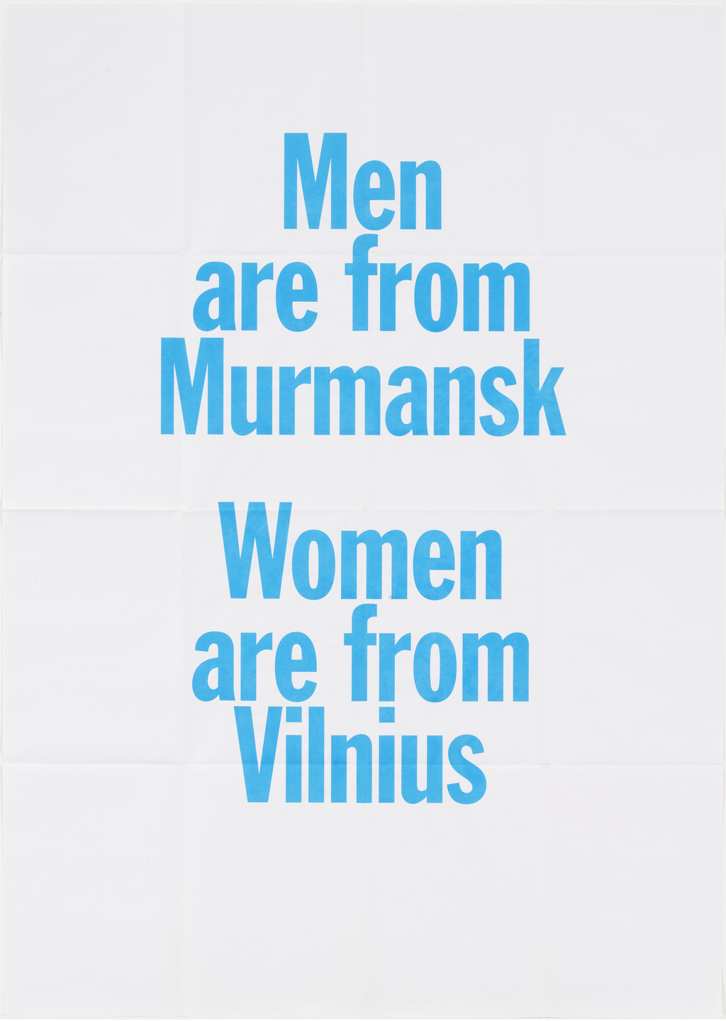 Slavs and Tatars. Untitled from Seven Posters. 2007