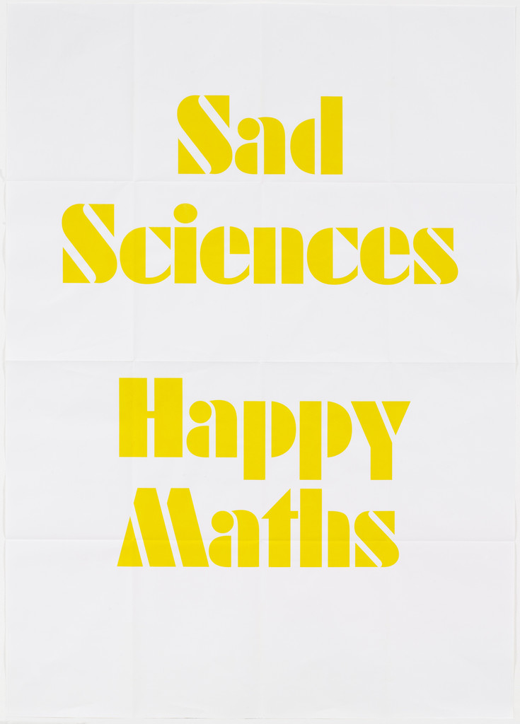 Sad Sciences, Happy Maths