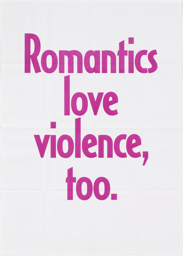 Romantics love violence, too. by Slavs and Tatars