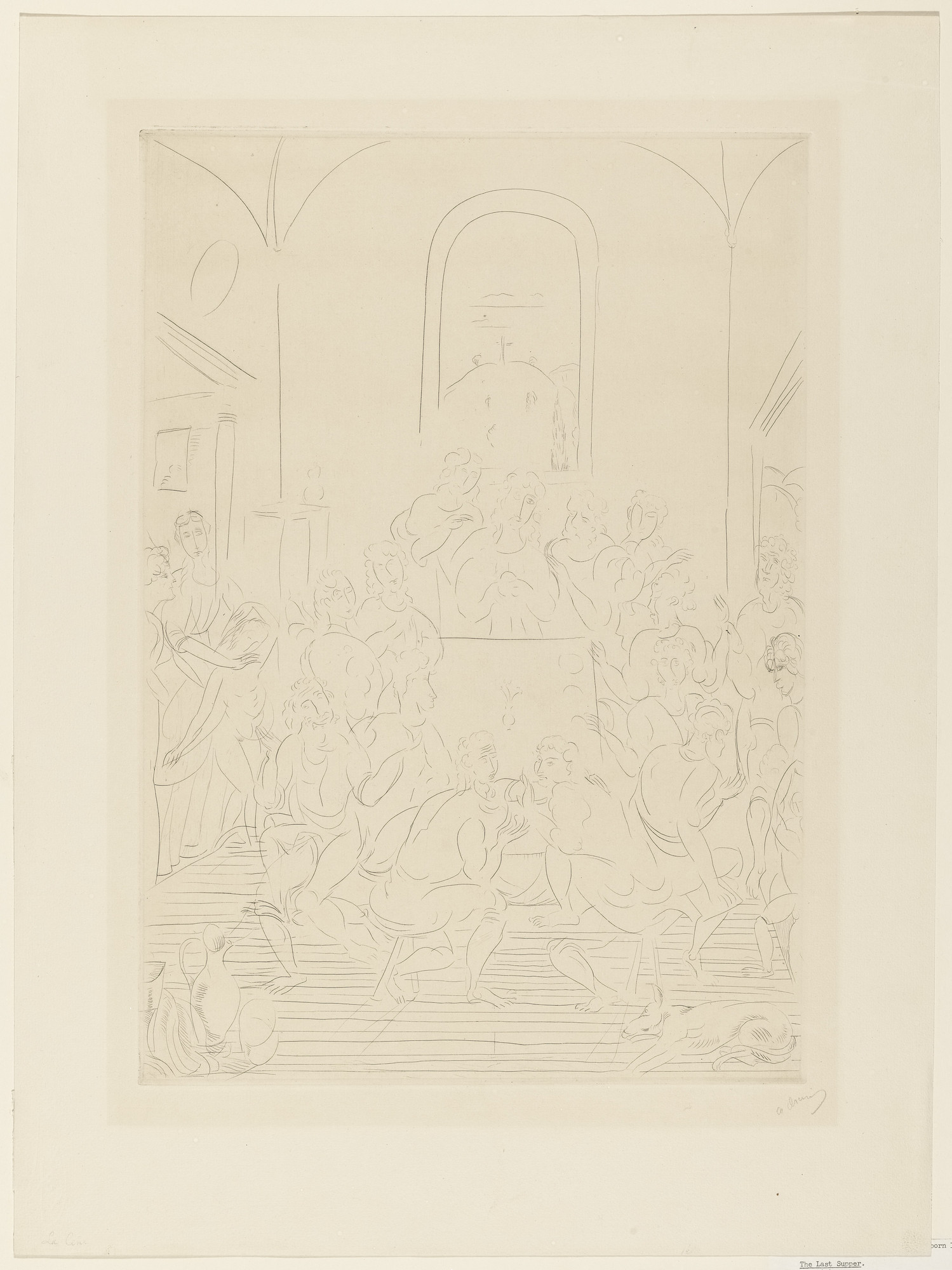 André Derain. The Last Supper