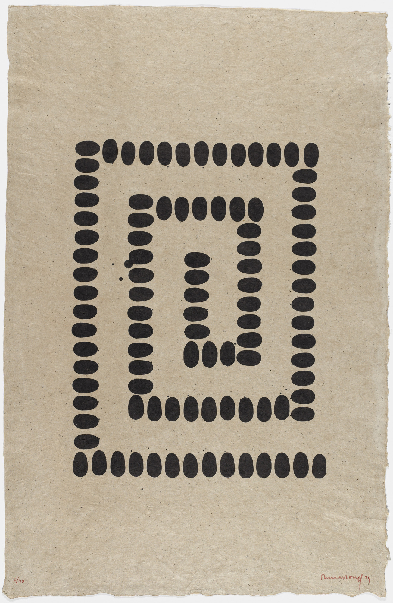 Richard Long. Untitled