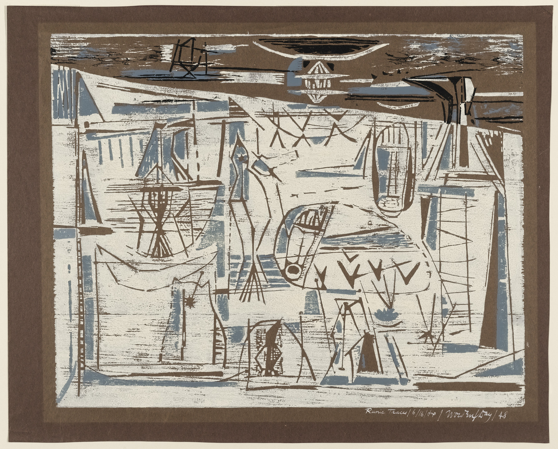 Worden Day. Runic Traces. 1948