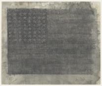 Jasper Johns. Flag. 1955