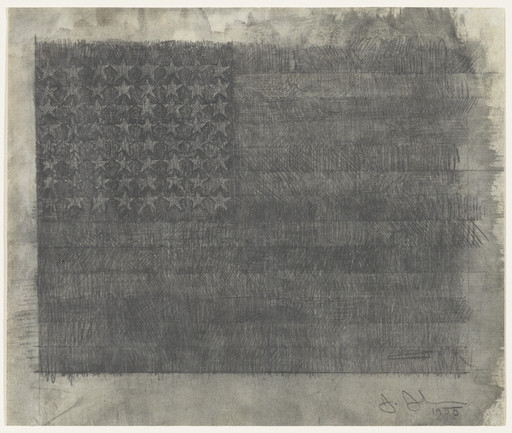 Jasper Johns. Flag. 1955