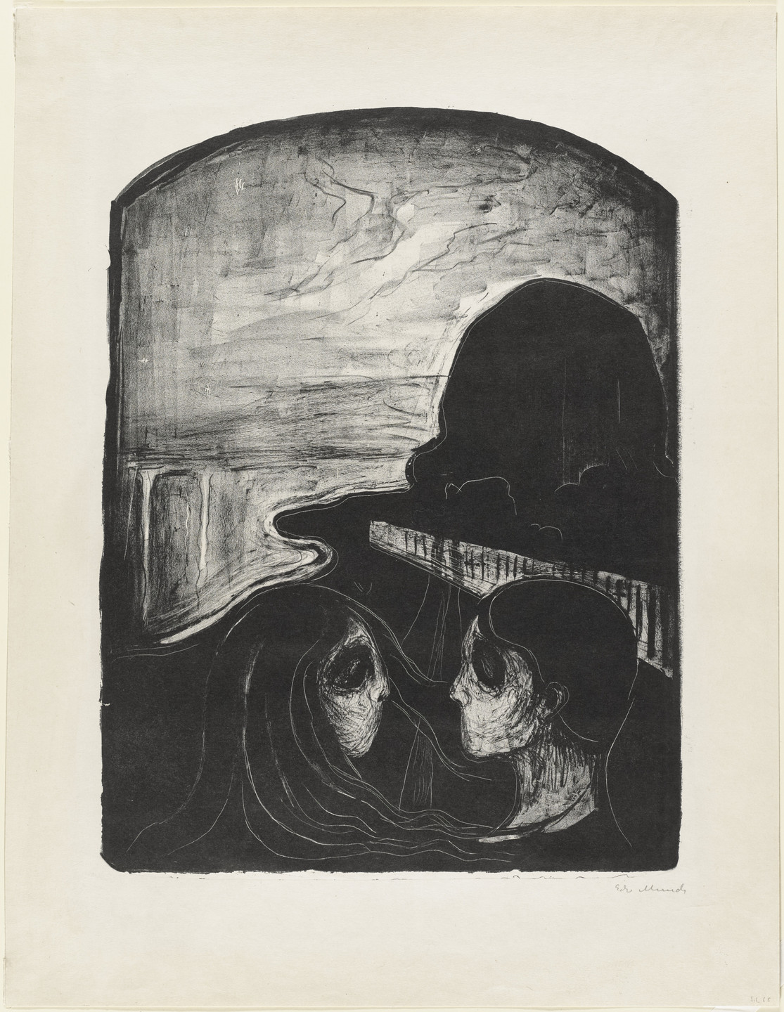 Edvard Munch. Attraction I (Tiltrekning I). 1896